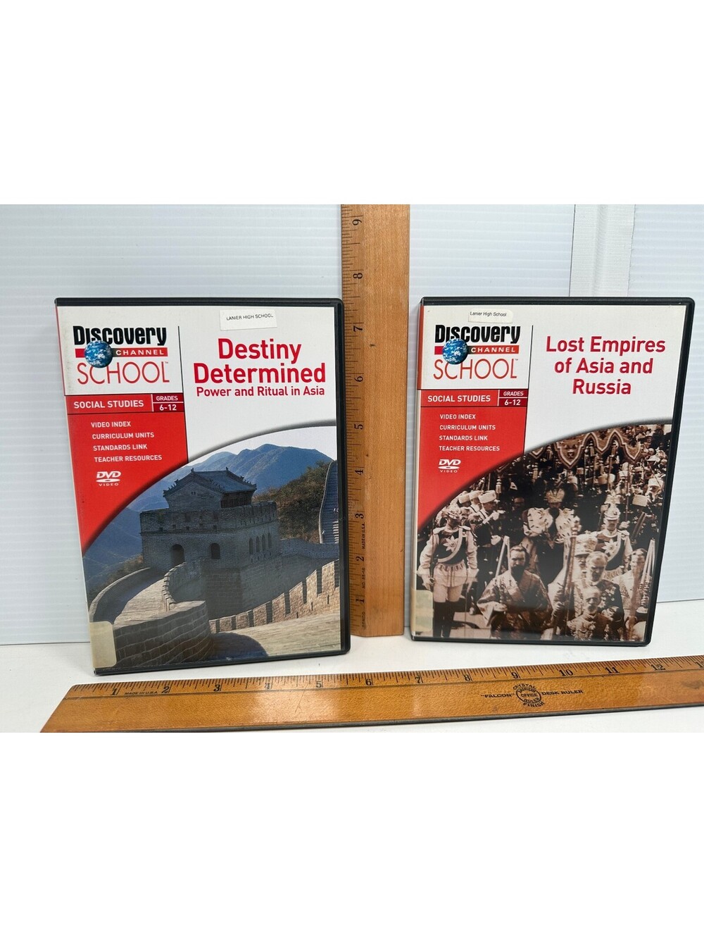 Discovery Channel School Social Studies DVD Set: Destiny Determined Lost Empires